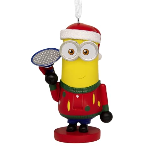 Product Image of the Hallmark Christmas Ornament, Minions Nutcracker Ornament, Gifts for Minions Fans