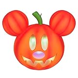 Hallmark Keepsake Halloween Ornament 2023, Disney Mickey Mouse Mysterious Mickey Jack-o'-Lantern With Light, Gifts for Disney Fans