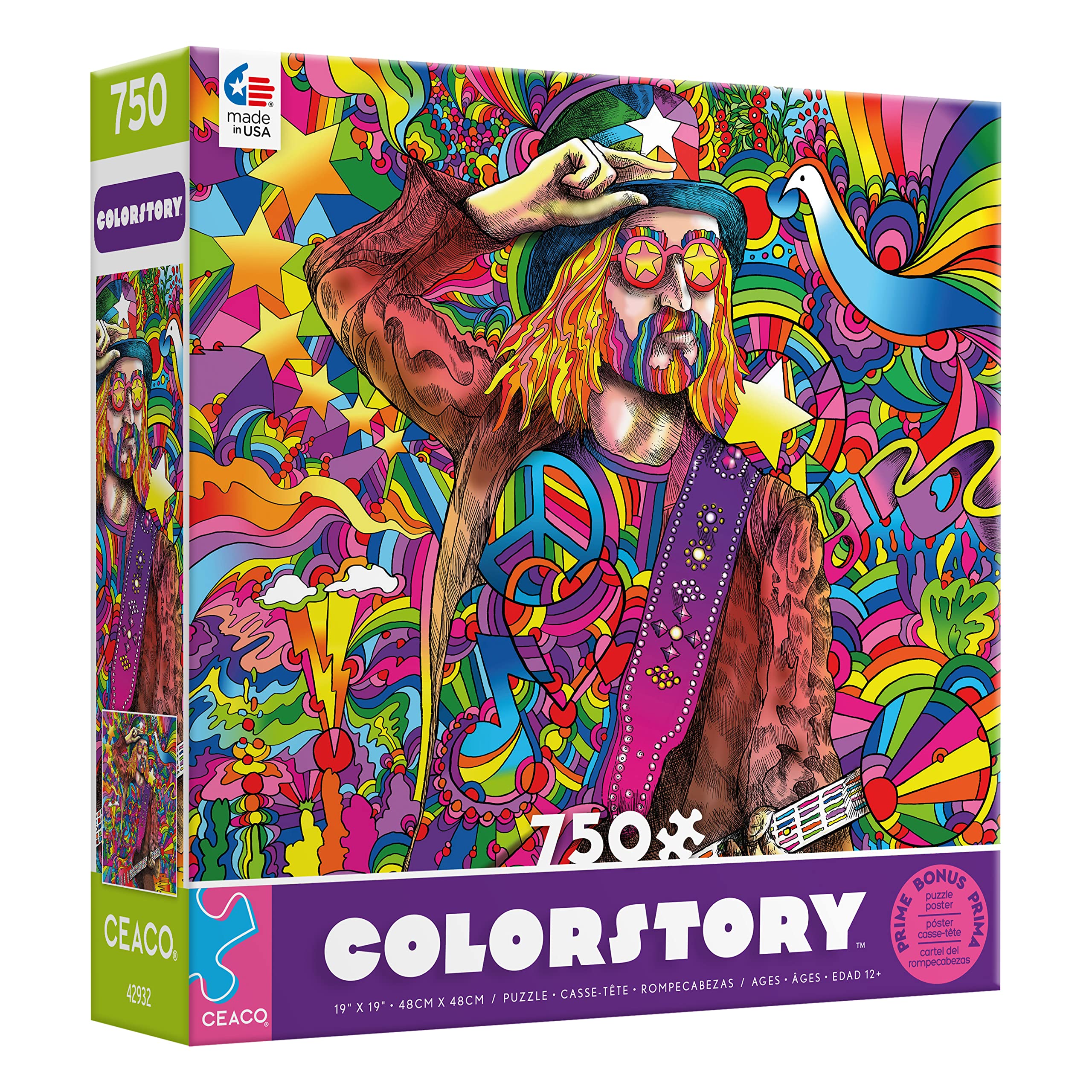 Ceaco - Colorstory - Howie Green - Puzzle da 750 pezzi