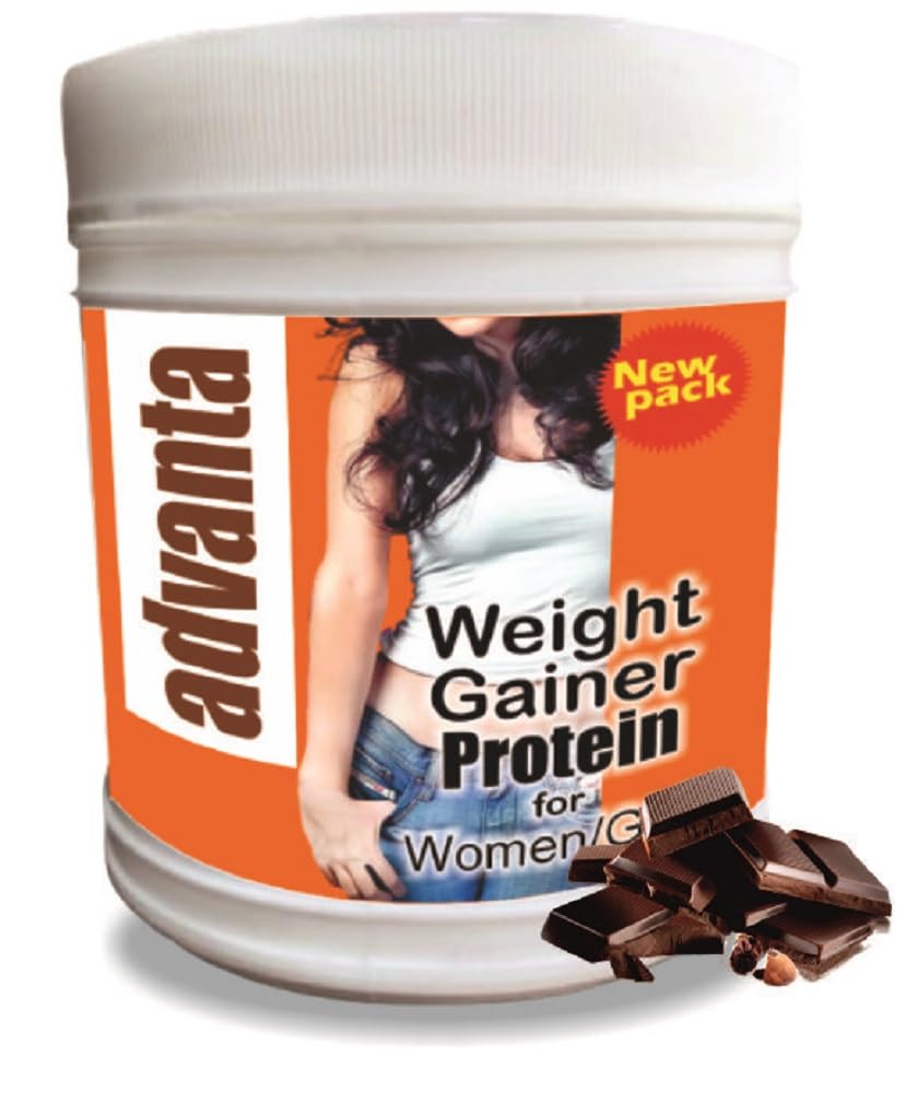 Advanta Women Weight & Mass Gainer Protein Powder – 500 g Chocolate