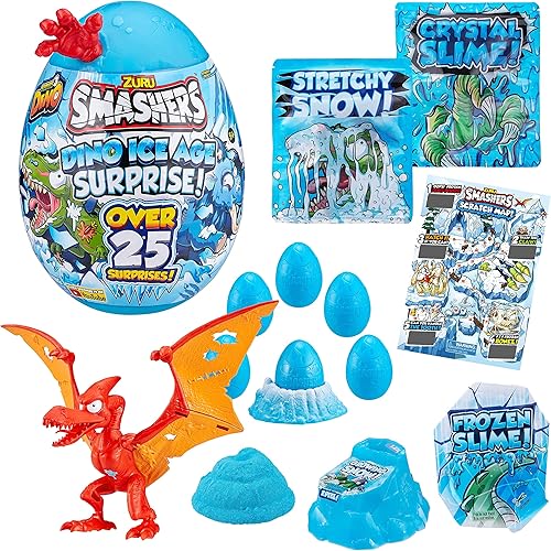 Miniatura 9 de Smashers Dino Ice Age Mini Surprise Egg por ZURU