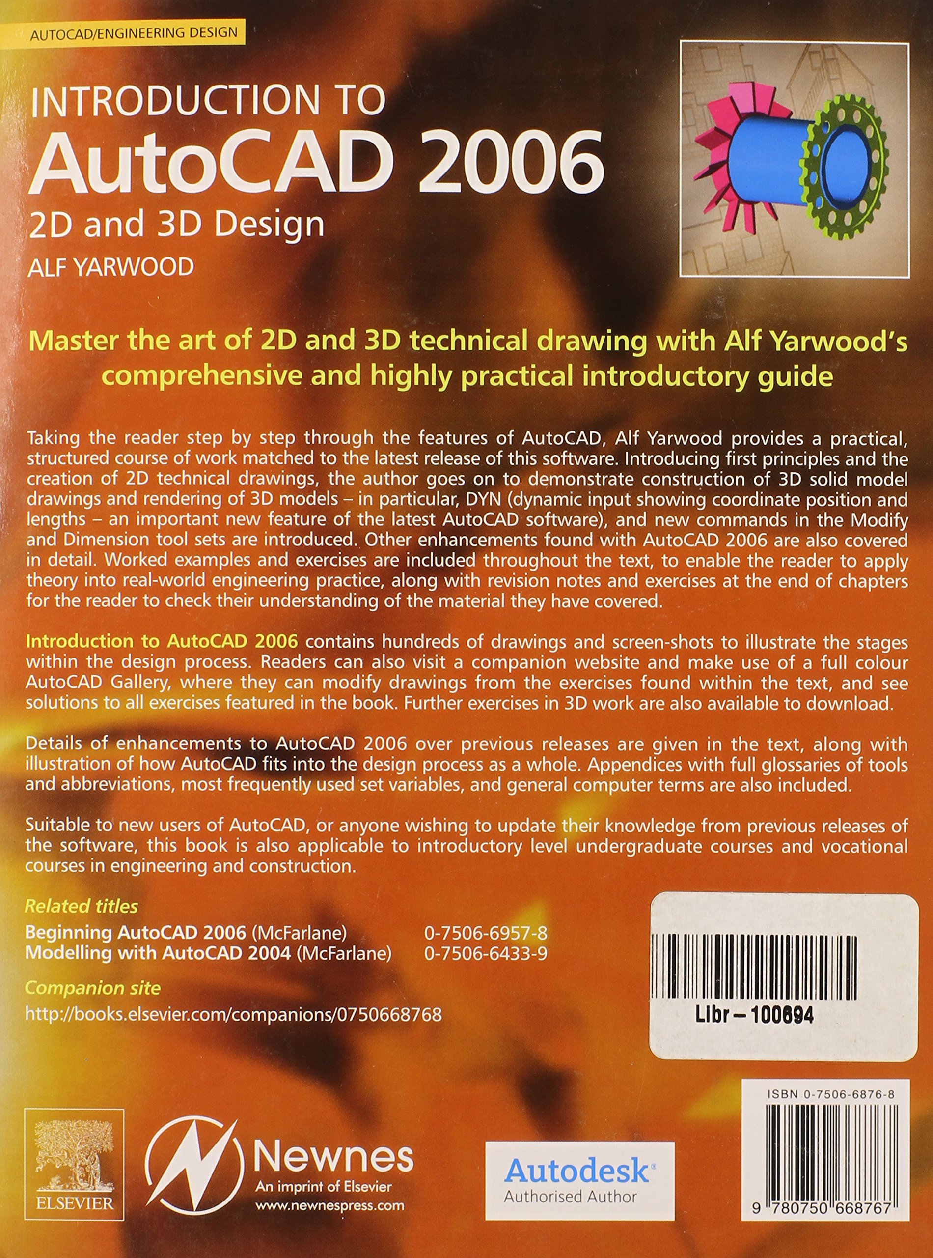 Introduction to AutoCAD 2006: 2D and 3D Design
