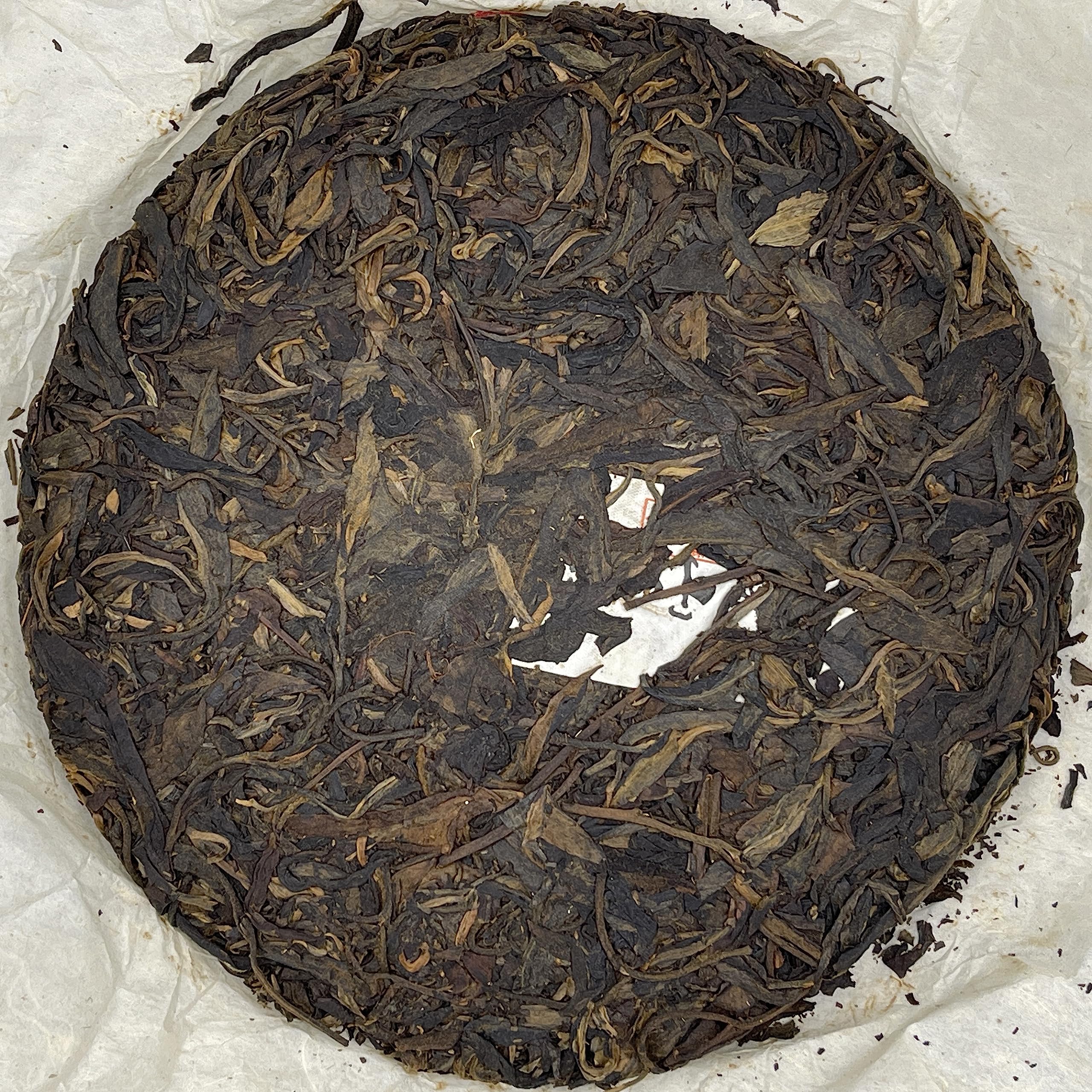 2007 Mingfeng Mountain Ancient Trees Raw Pu-erh Tea Cake, 357g, from Yunnan