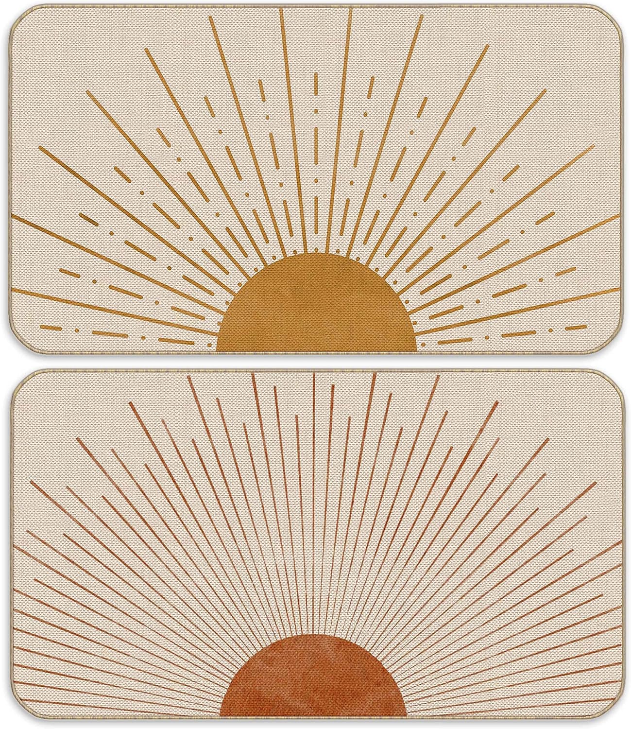 Nogrit Boho Door Mat,Boho Mat,Door Mat 17x30 Set of