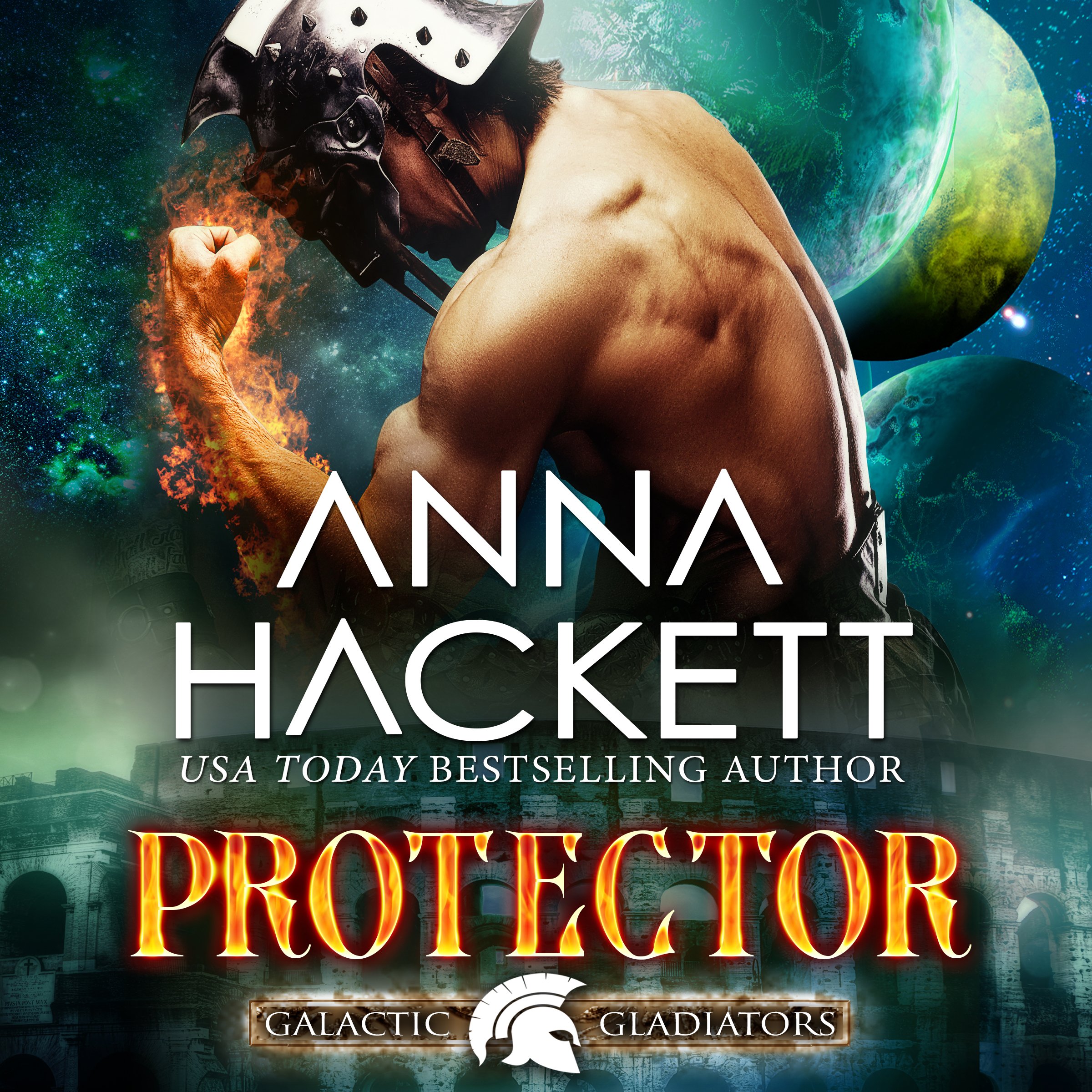 Cover art for Protector: Galactic Gladiators, Book 4