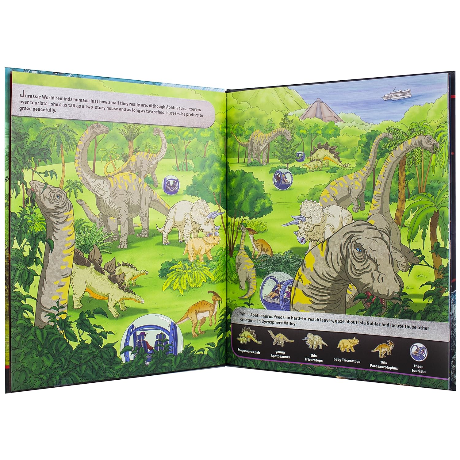 Jurassic World Look and Find Activity Book - PI Kids      Hardcover – Picture Book, April 28, 2018