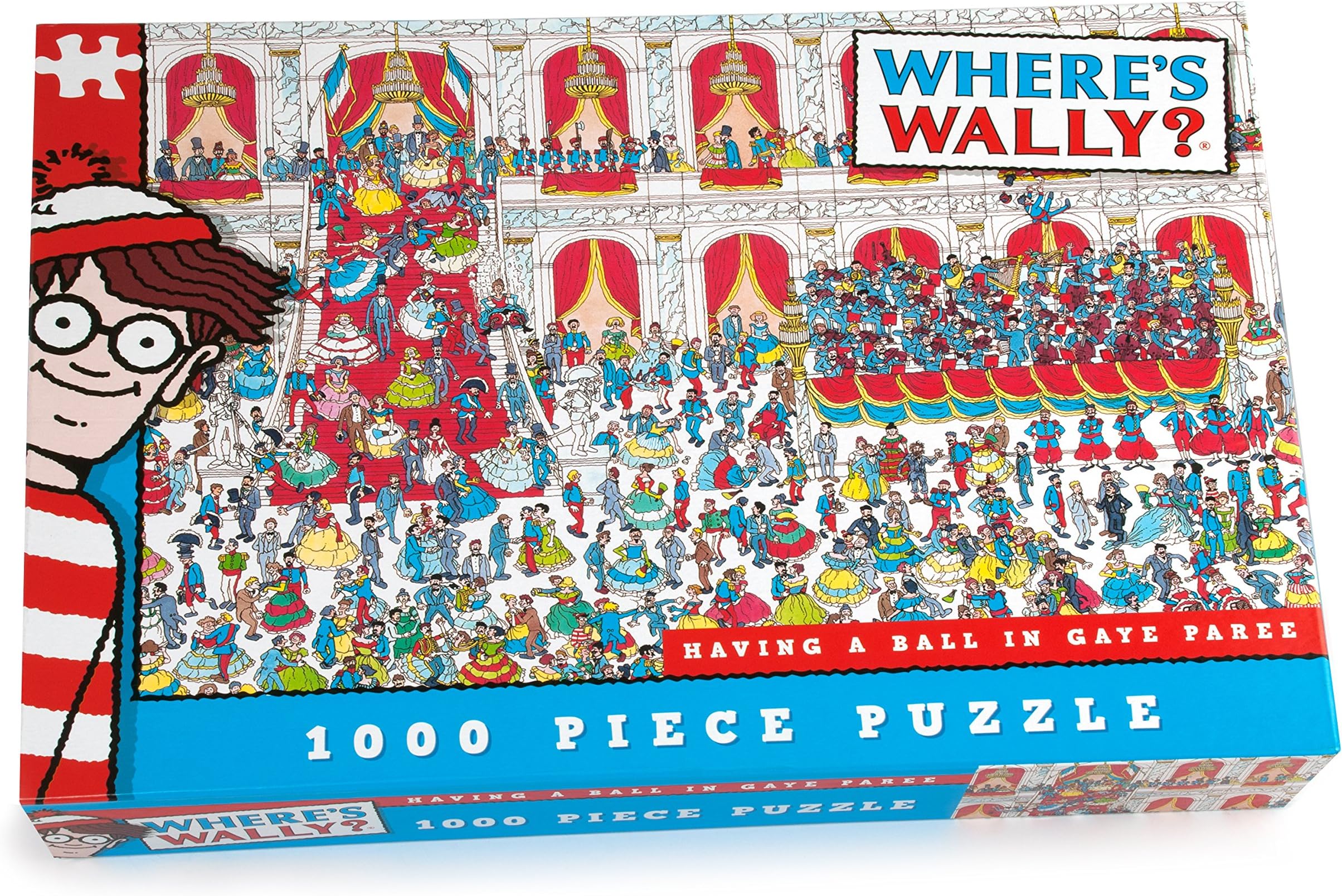 Paul Lamond Where’s Wally Having a Ball in Gaye Paree Puzzle (1000-Piece)