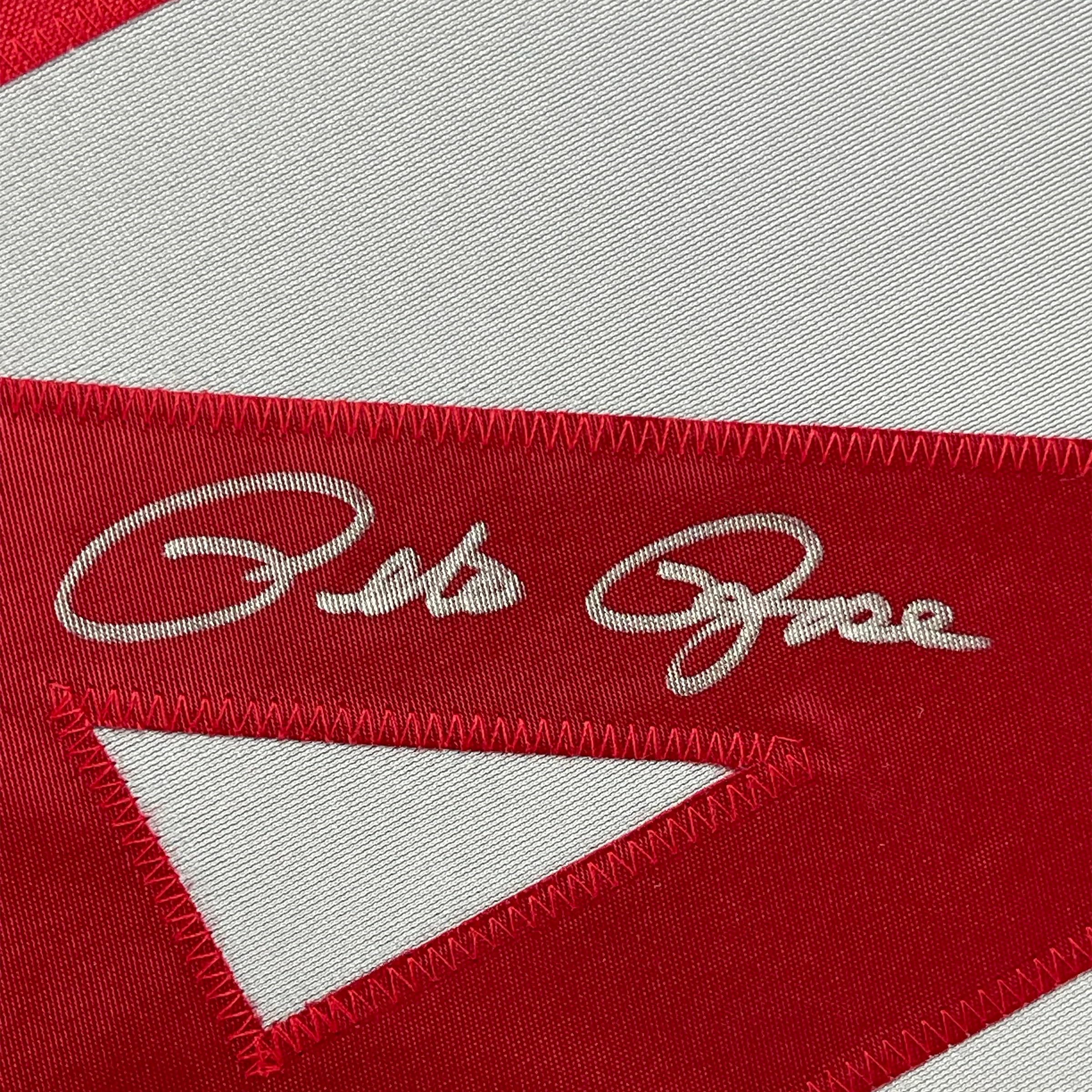 Rossi様　オーダー Framed Autographed/Signed Pete Rose 33x42 Cincinnati Grey Baseball