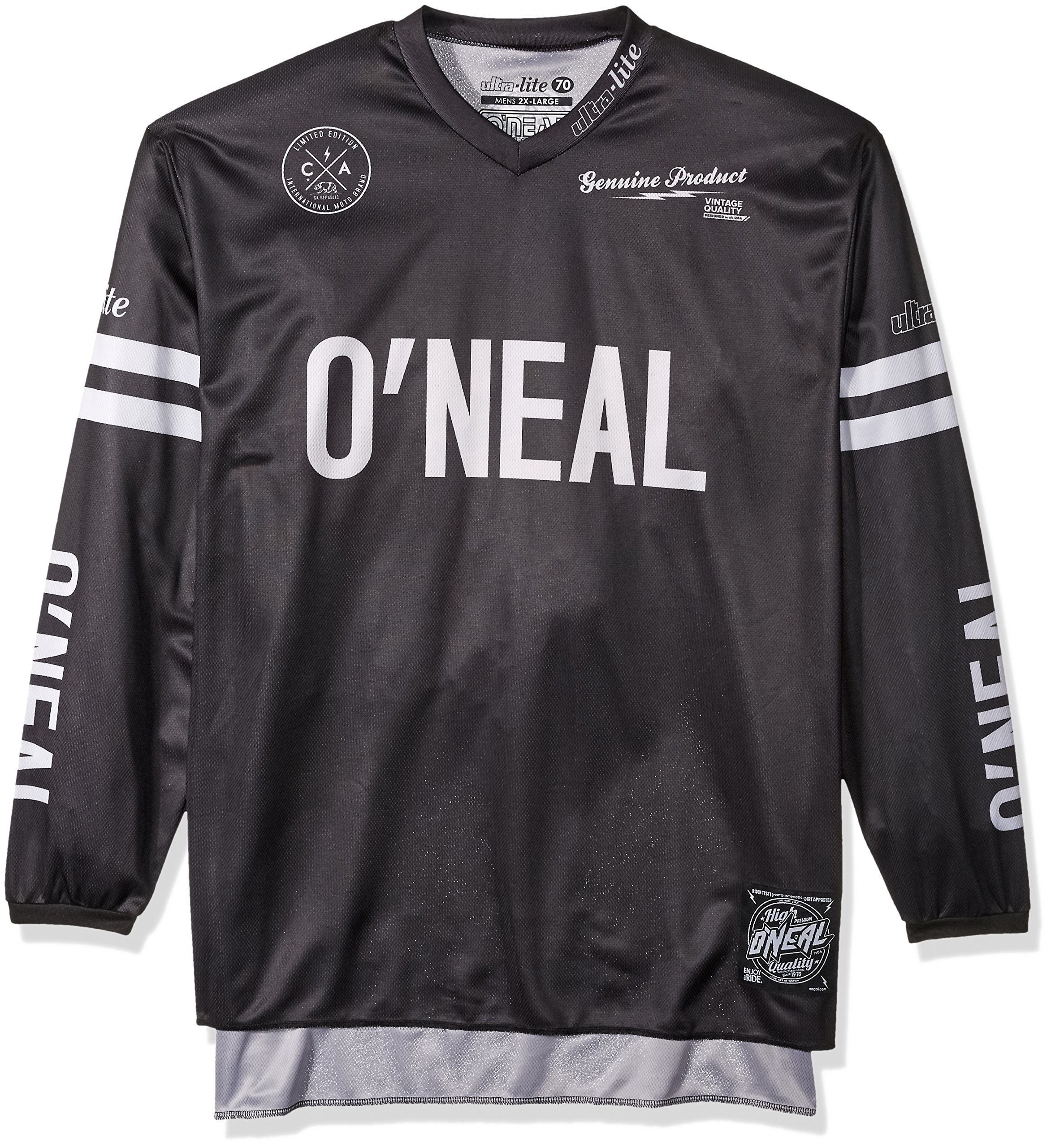 O'NEAL | Maillot de Motocross de Manga Larga | MX Enduro | Protección Acolchada en los Codos, Cuello en V, Transpirable | Maillot Element Racewear | Adulto — view 6