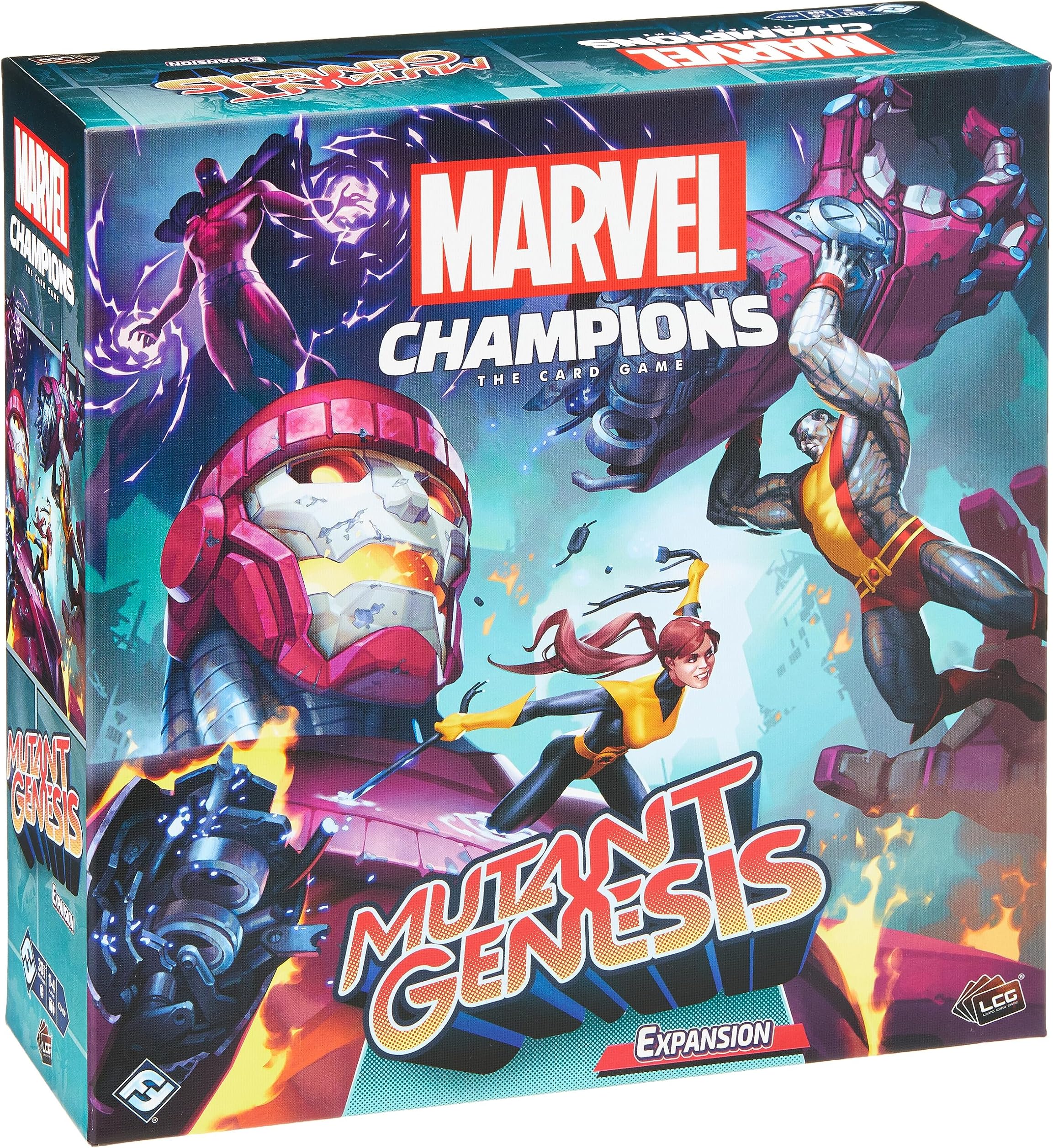 Asmodee Marvel Champions The Card Game Mutant Genesis CAMPAIGN EXPANSION - Cooperative Superhero Strategy Game for Kids and Adults, Ages 14+, 1-4 Players, 45-90 Minute Playtime