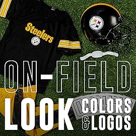 Franklin Sports NFL Pittsburgh Steelers Youth Licensed Deluxe Uniform Set, Large
