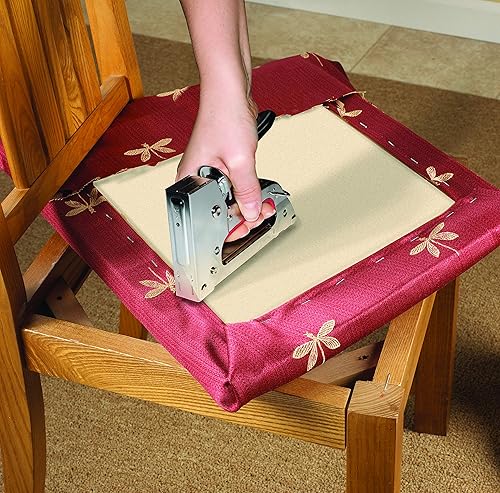 Miniatura 4 de Arrow Pistola de grapas ligera JT27 para tapicería, manualidades, oficina, se adapta a grapas de alambre fino de 1/4 ", 5/16" o 3/8 pulgadas.