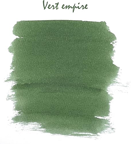 Miniatura 3 de J Herbin - Tinta para pluma estilográfica 10fl oz embotellada Vert Empire