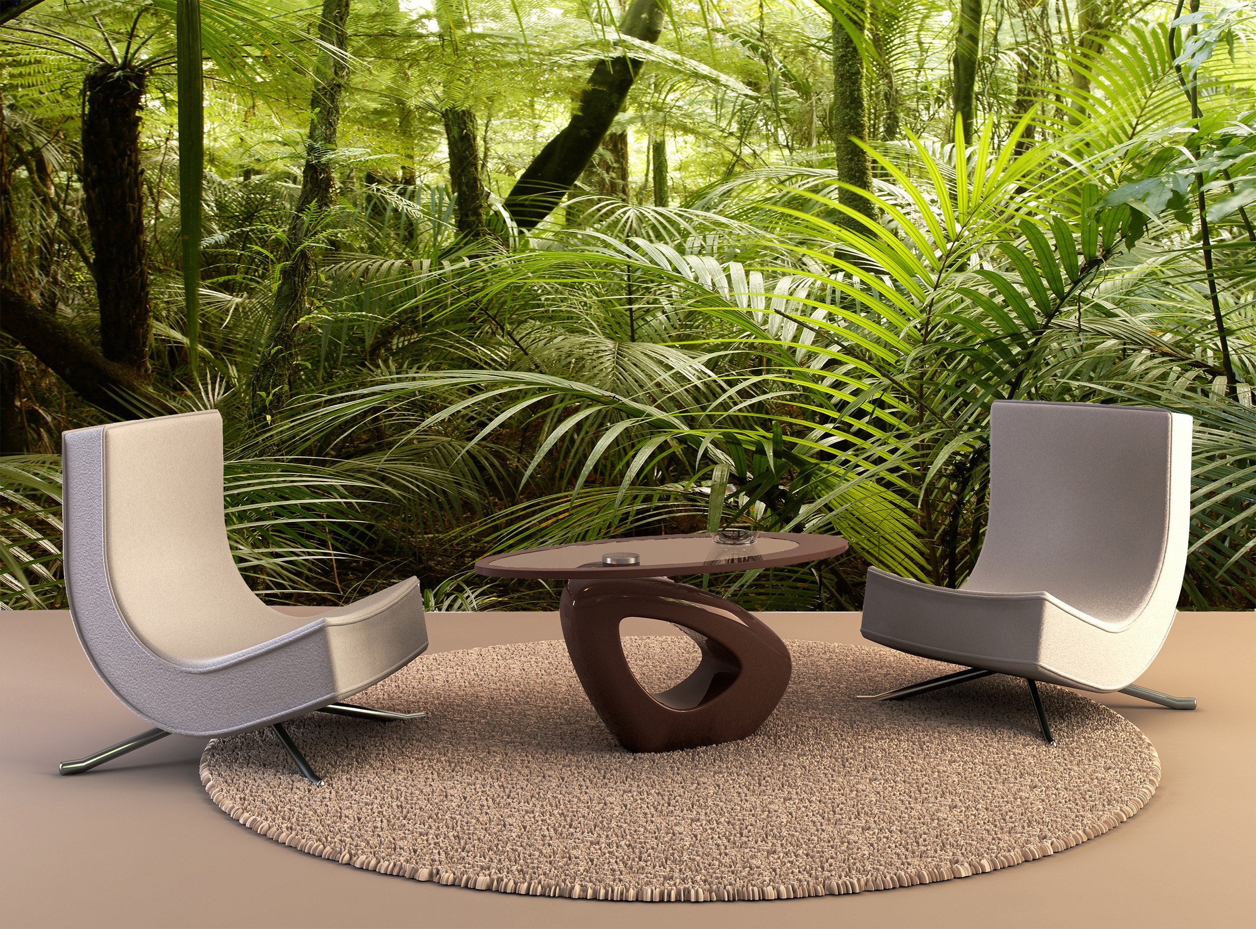 Wallpaper Mural Jungle Wall Art Decor Photo Wallpaper Poster Print