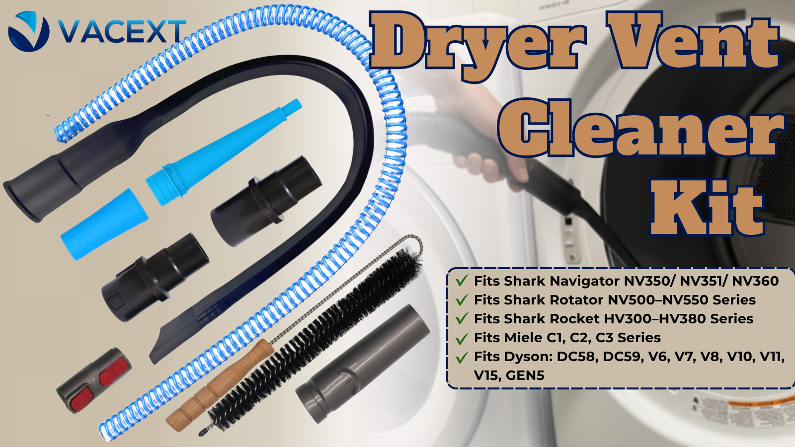 Amazon.com - Dryer Vent Cleaner Kit & Refrigerator Condenser Coil