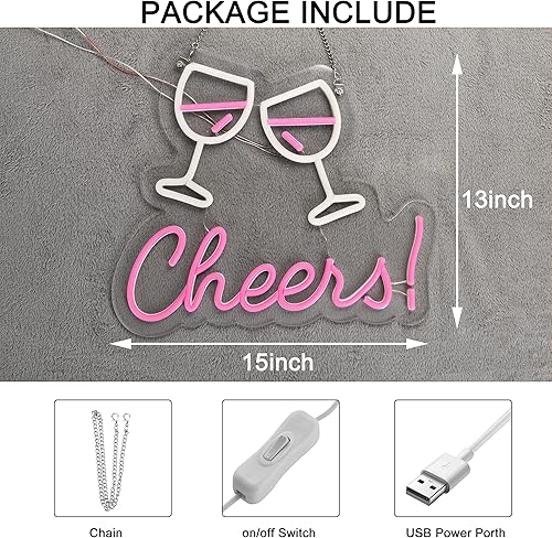 Miniatura 3 de JUST Relax - Letreros LED de neón para bar de cerveza, club, dormitorio, luces de neón para boda, fiesta de cumpleaños, hombre, cueva, luz nocturna,