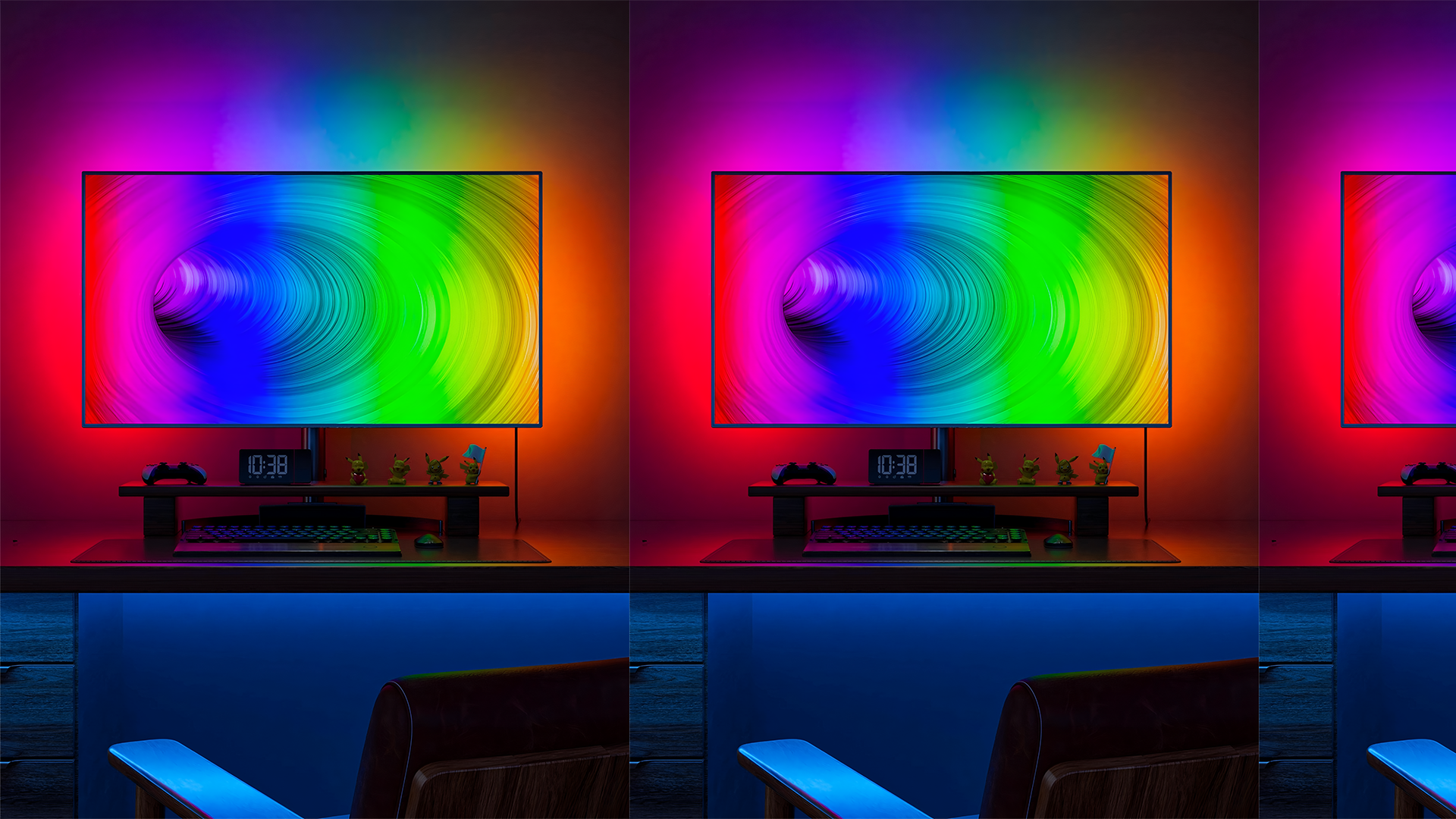 Amazon.com: Eastfine Monitor Backlight, Color Sync for 24-27 Inch