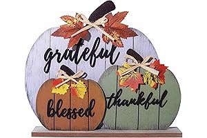 CYNOSA Fall Decorations for Home Autumn Harvest Adornos de Otoño para la Casa