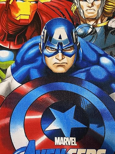 Miniatura 3 de Toalla Avenger Ironman, Thor, Hulk, Capitán América, Black Widow y Hawkeye Blue Purple