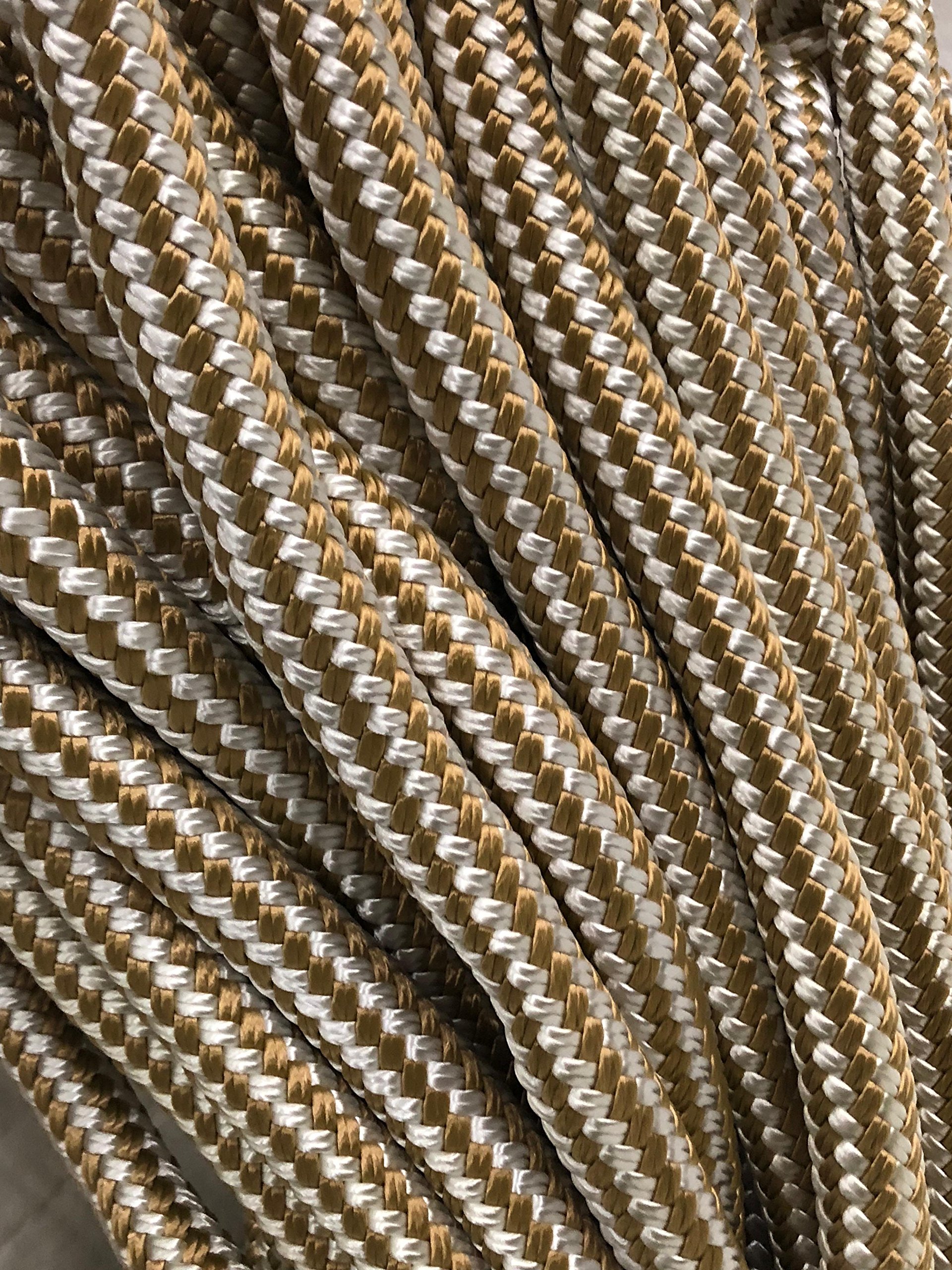 Gold Double Braid Nylon Rope 5/8 inch by 300 feet