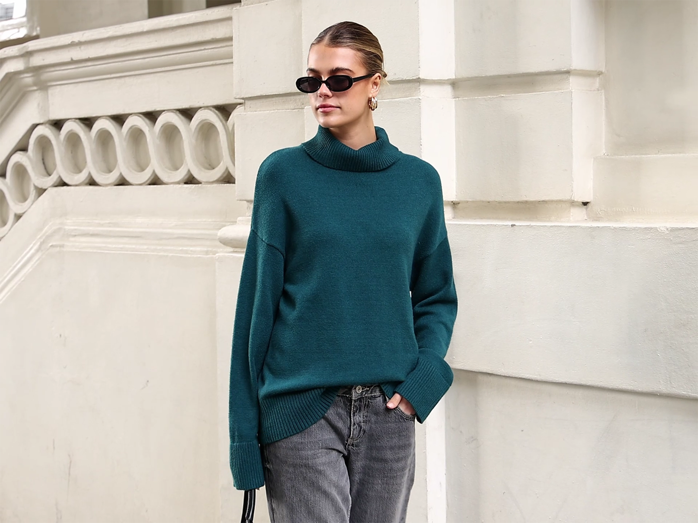 PRETTYGARDEN Womens Turtleneck Long Sleeve Sweater 2026 Fall