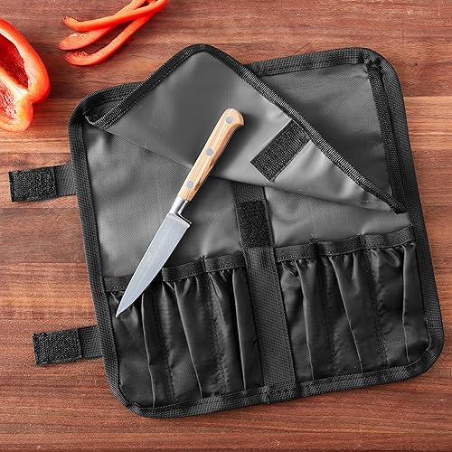 Miniatura 5 de Mercer Culinary Juego de rollos de herramientas para armado de platos, color negro