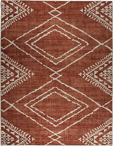 Miniatura 3 de ReaLife Rugs Alfombra lavable a máquina, para sala de estar, dormitorio, baño, cocina, entrada y oficina, acolchada de pelo bajo, resistente a las