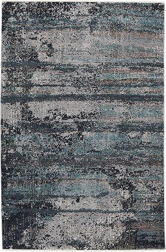 Miniatura 2 de Jaipur Living Vibe Aubra - Alfombra de área de 9 pies 6 pulgadas x 12 pies 7 pulgadas, verde azulado moderno para espacios interiores