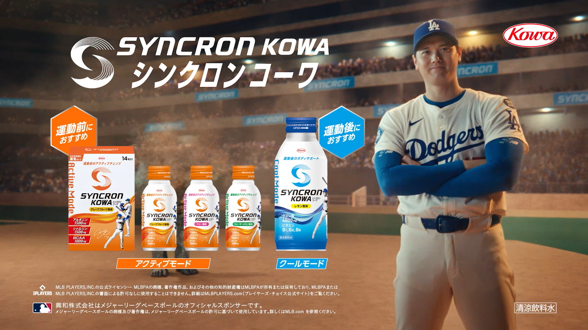 シンクロンコーワ アクティブモード スポーツドリンク ベリー風味 6本