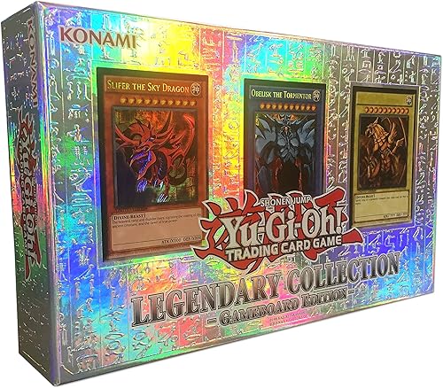 Tarjetas de dioses para juego de mesa YuGiOh Legendary Collection, LC01