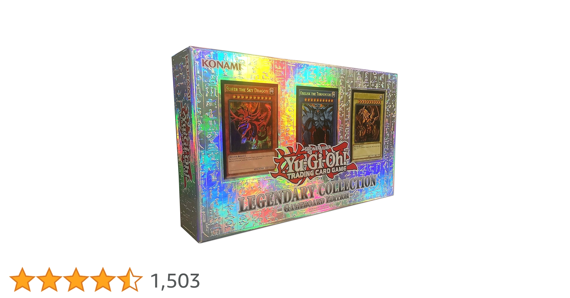 YuGiOh LEGENDARY COLLECTION Gameboard Edition Gods Cards LC01 [Toy