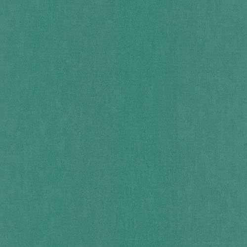 Rasch 552713 552713 - Papel pintado no tejido (10,05 m x 53 cm), color turquesa 