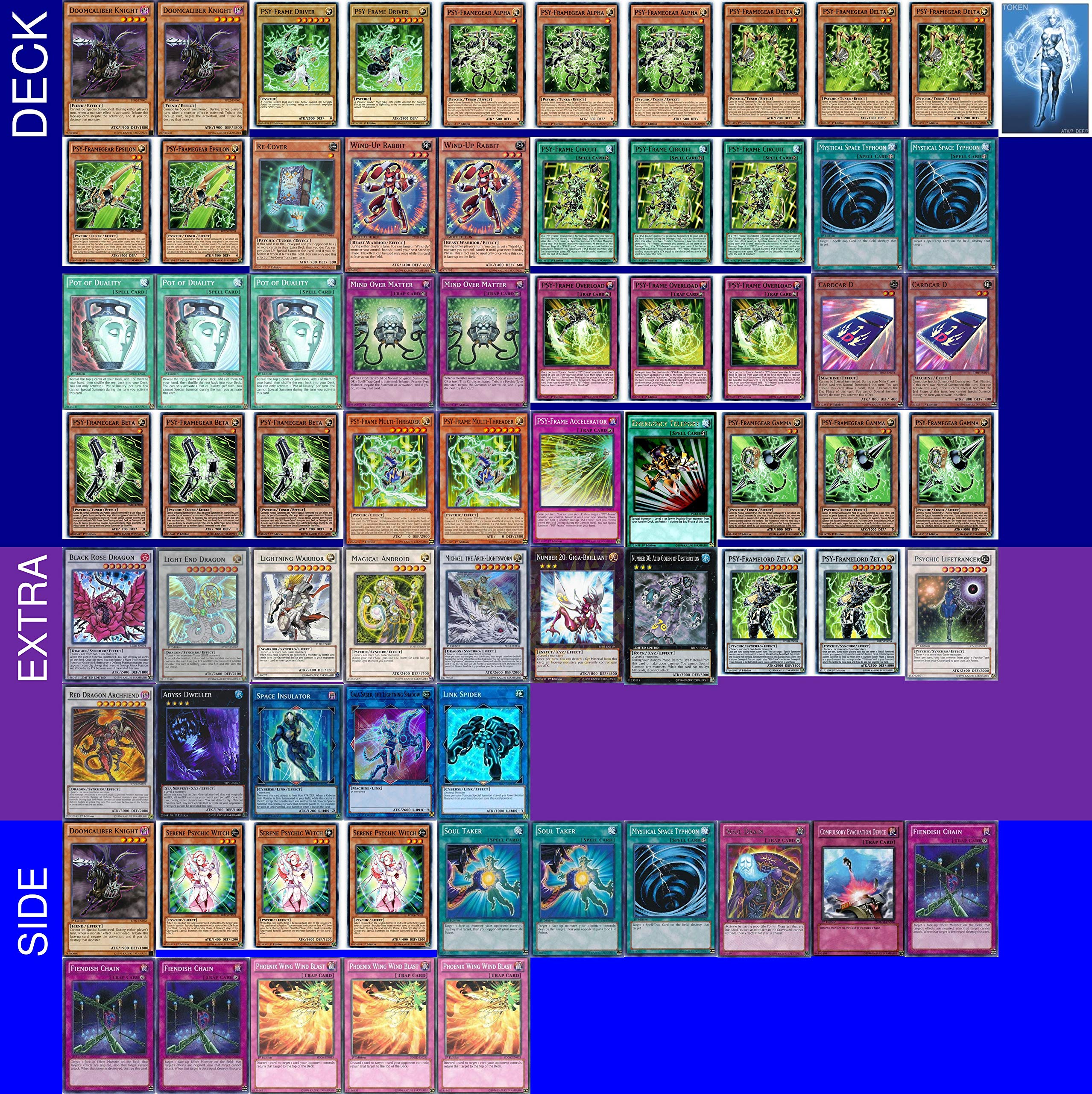 Amazon.co.jp: 遊☆戯☆王とTournament psy-frameデッキ準備完了Extra