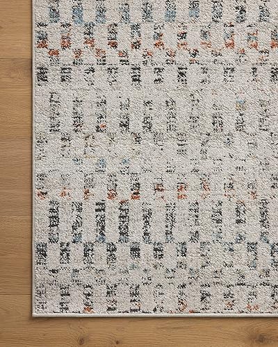 Miniatura 5 de Loloi II Kamala Collection KAM-05 - Alfombra de área grismulti de 7 pies y 10 pulgadas x 10 pies