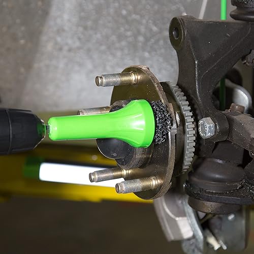 Miniatura 4 de OEMTOOLS 24686 Kit de repavimentación de buje de freno, kit de limpieza de cubo de freno para óxido, kit de limpieza de pernos de rueda, tuercas