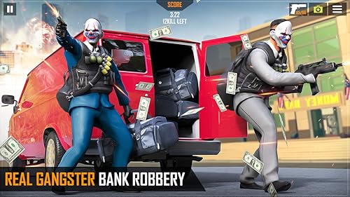 Real Gangster Bank Robbery Games: Virtual Thief Open World