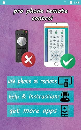 PRO TV remote control phone