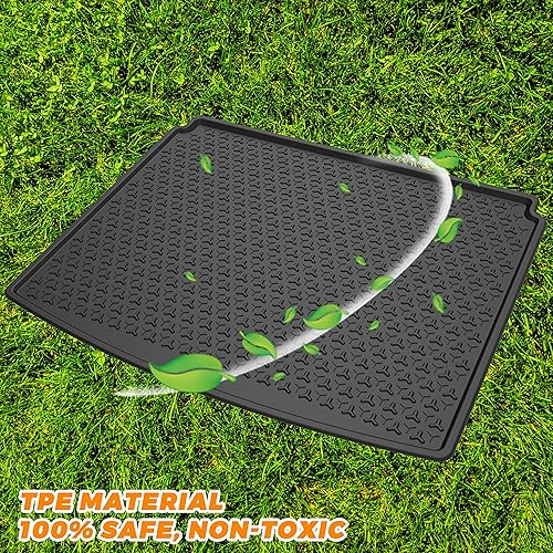 Miniatura 7 de KEWISAUTO Revestimiento de carga para Bronco Sport 2021-2024, bandeja de goma TPE para área de carga, bandeja de carga trasera para maletero,