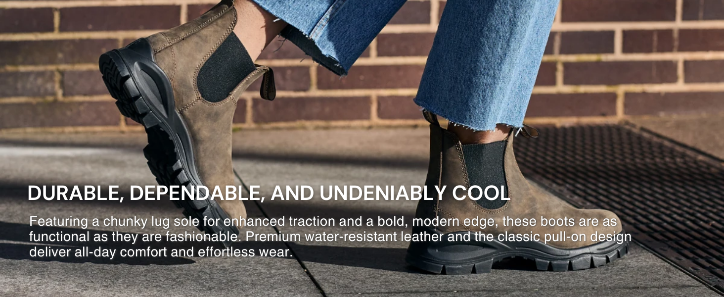 Amazon.com | Blundstone 2239 Unisex Lug Chelsea Boot for Men and