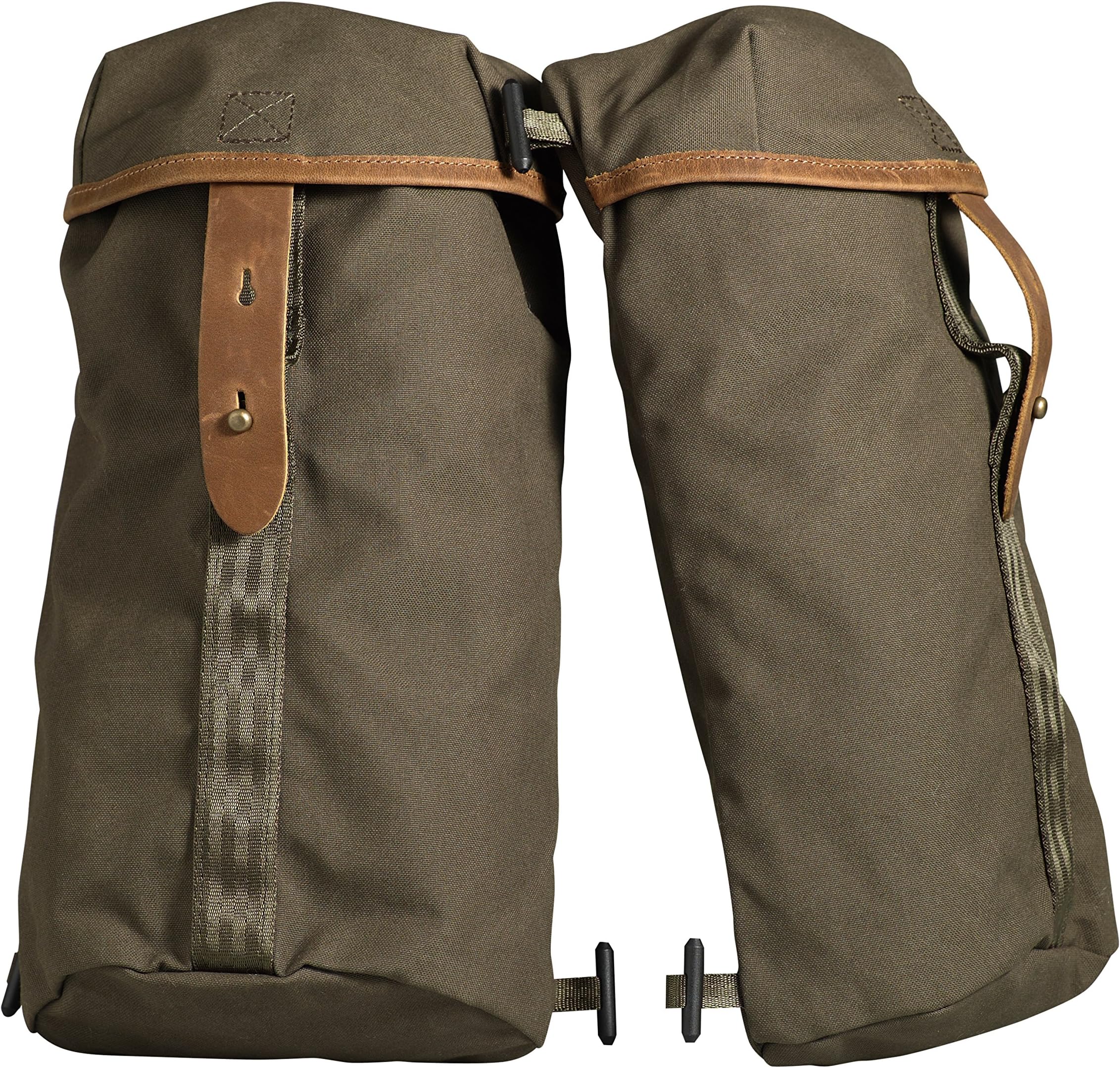 Fjällräven Stubben Side Pockets - Dark Olive, 10 x 13 x 30 cm