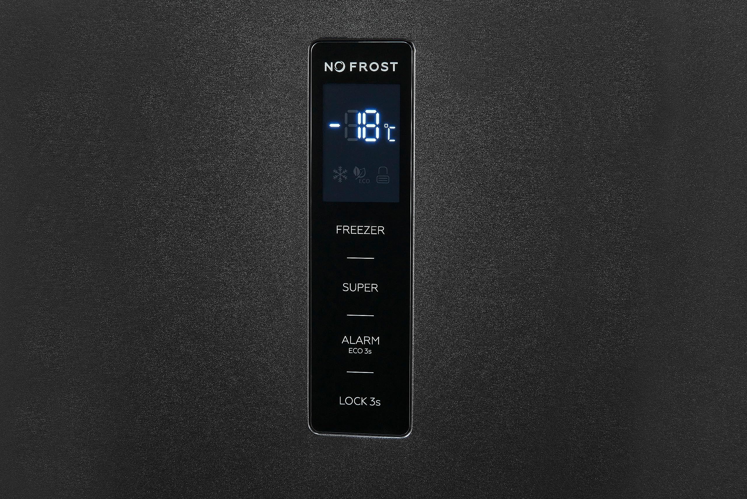 Exquisit GS295-NF-H-040D Gefrierschrank - NoFrost, 274L, Inox-Look | Freistehender Tiefkühlschrank mit Schnellgefrierfunktion, leisem Betrieb und flexiblem Türanschlag in Inox-Optik