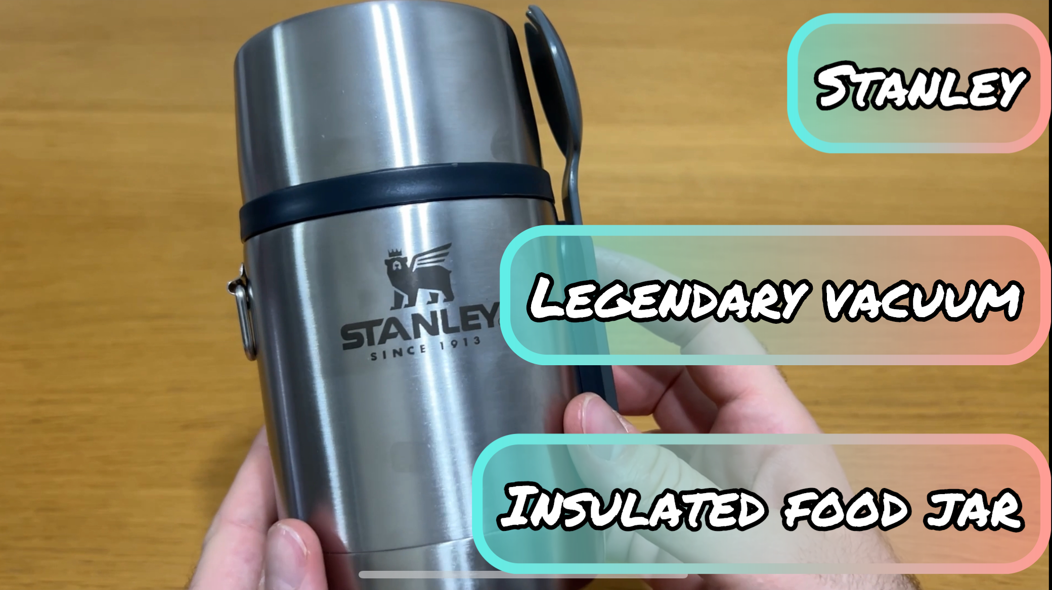Watch Stanley Classic Legendary Vacuum Insulated Food Jar on