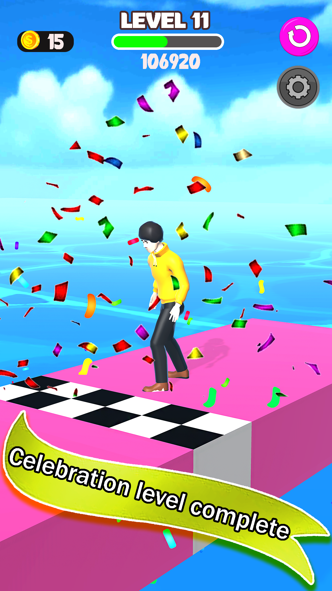Backflip Gymnastics Trickster Physical Stunt Master Runner Game