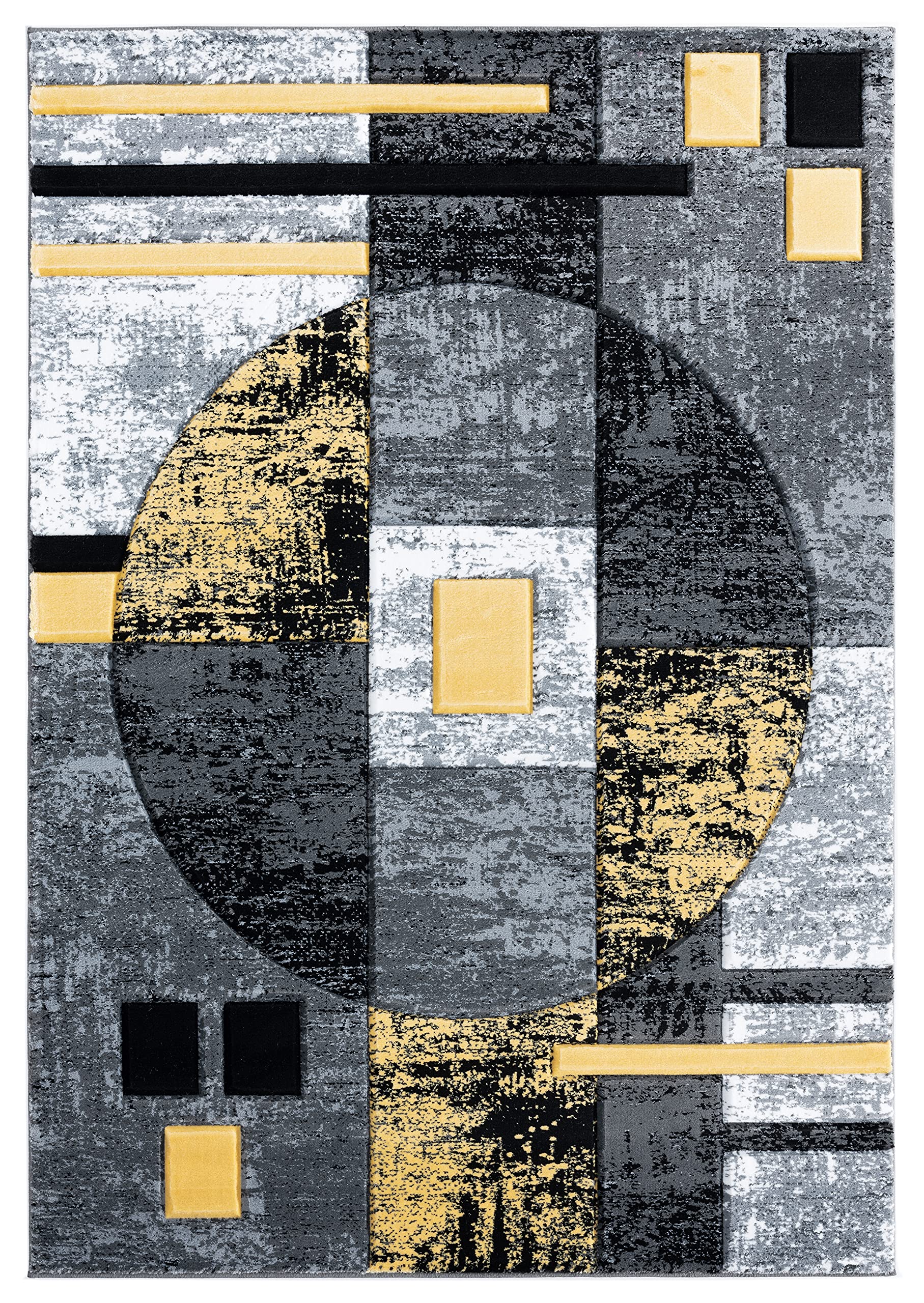 United WeaversBristol Epsilon Yellow Mat Rug 2'7 x 4'2