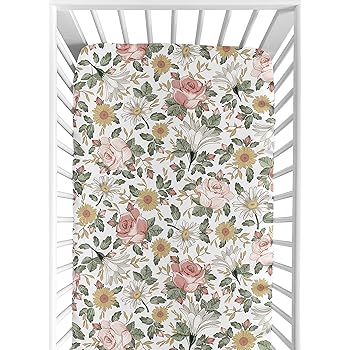 vintage floral crib bedding sets