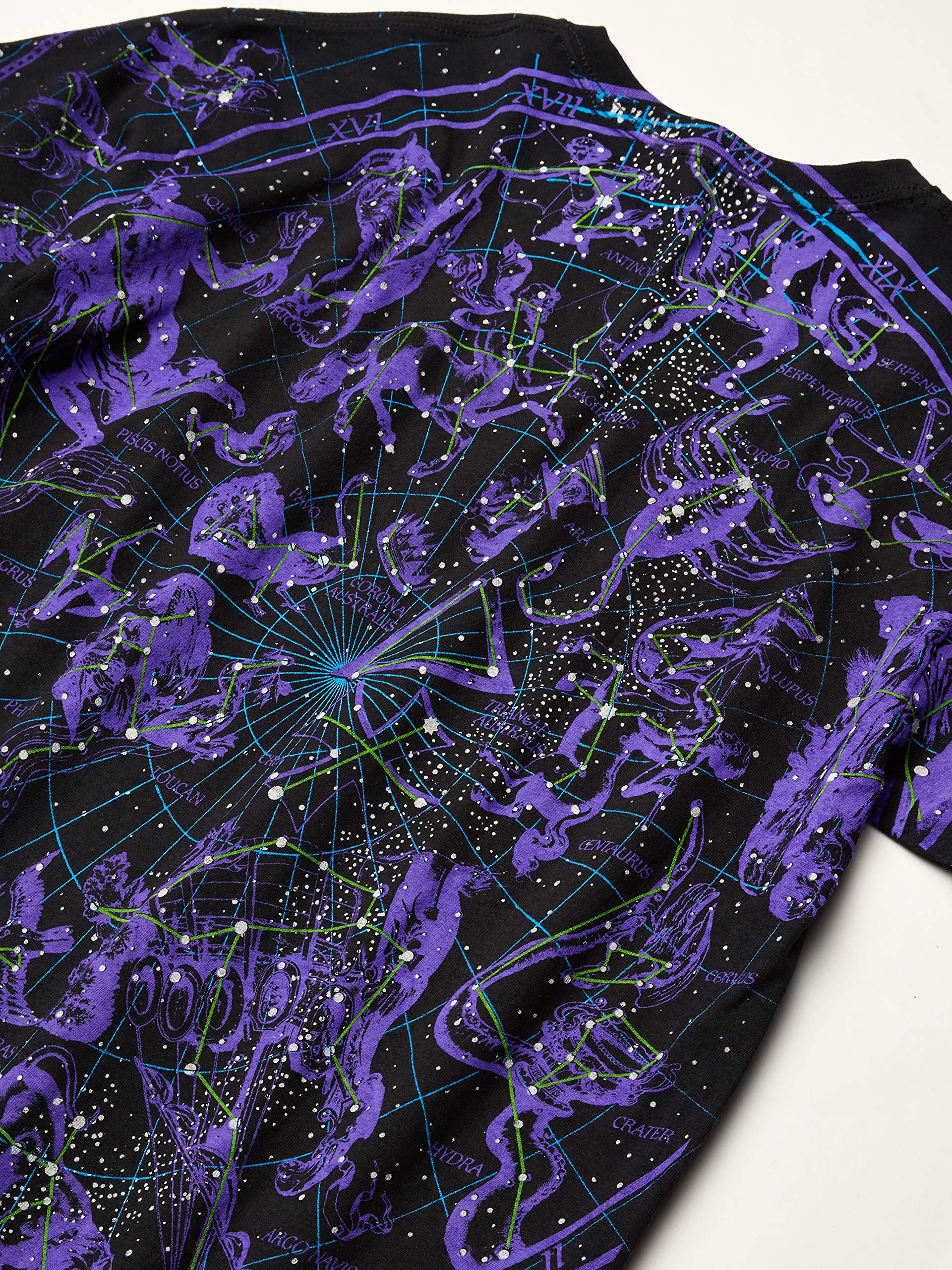 Liquid Blue Constellations T-Shirt Unisex-Adulto