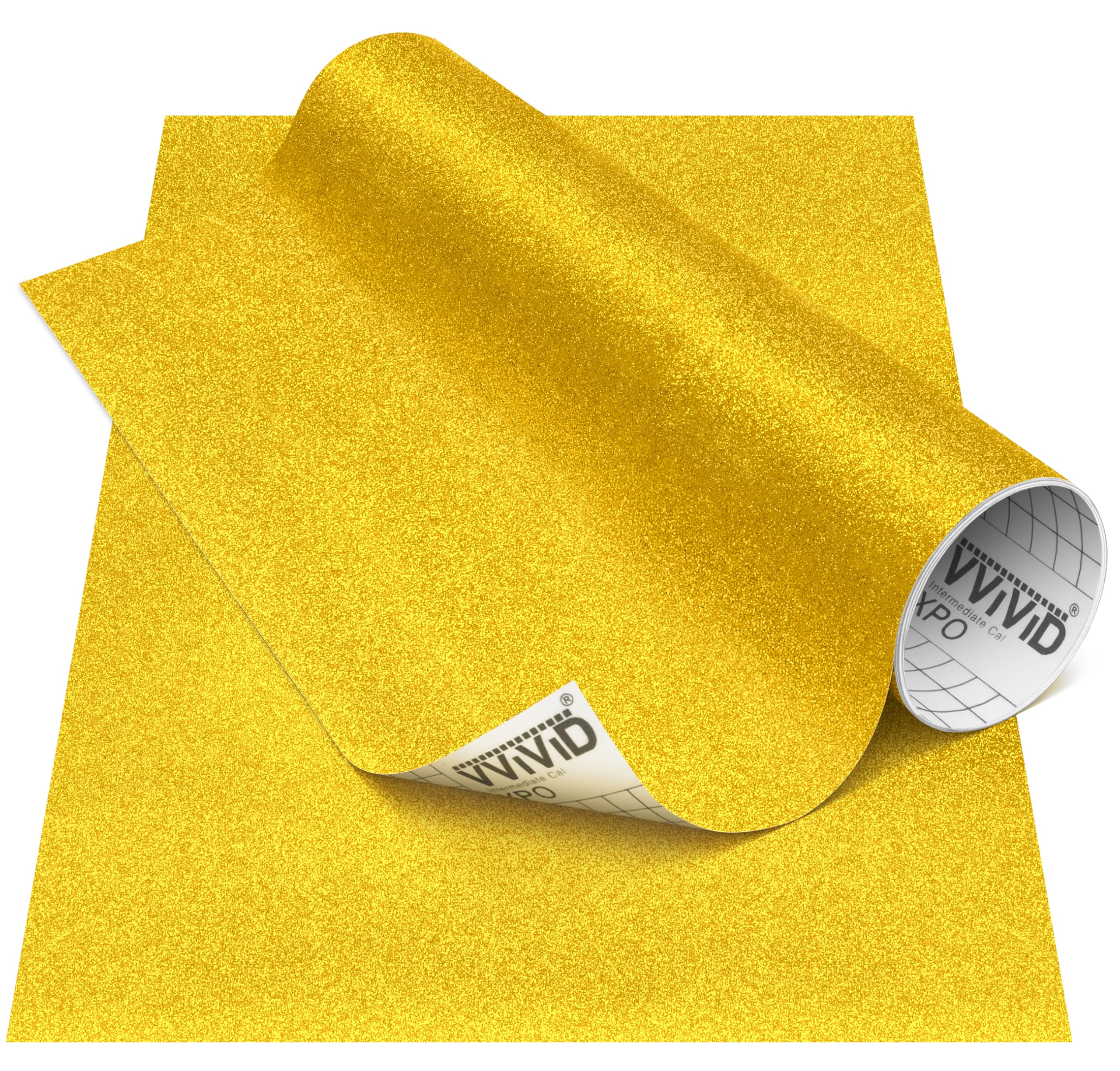 Amazon.com: VViViD DECO65 Gold Flake Metallic Glitter Adhesive