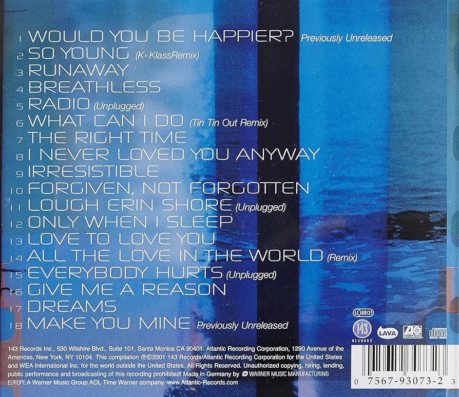 Amazon.co.jp: Best of the Corrs: ミュージック