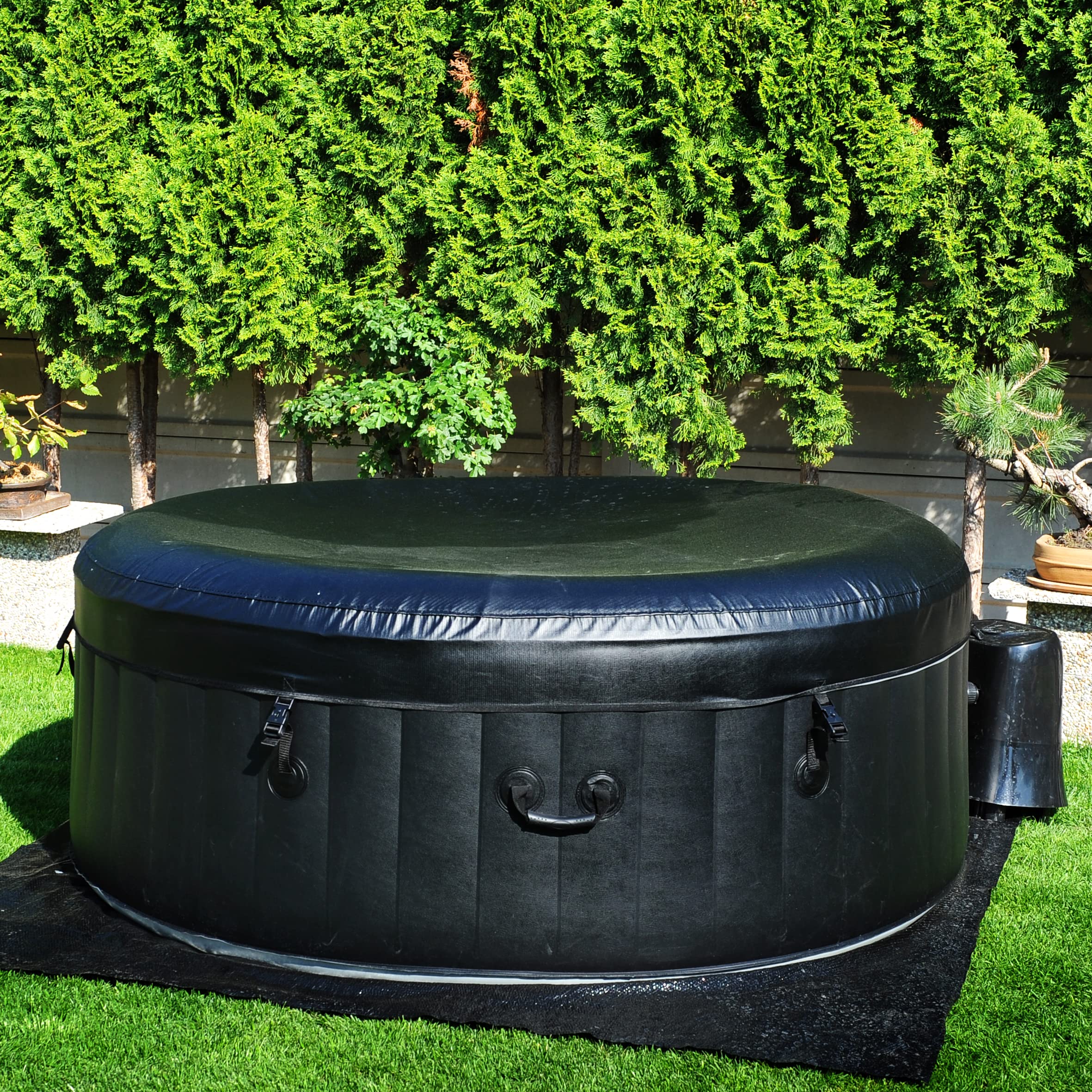Spa Nouveau Spa Gonflable Portable pour 4 Personnes Noir New_BENEOSPA_4P_Black_Black