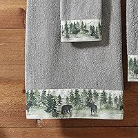 Vista 2 de Park Designs Toalla de baño de acuarela Wildlife